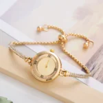 Mazzies Watches 2023 Cute Women Steel Bracelet Watch