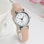 Mazzies Watches Small Dial Casual Watch Leather Strap Wristwatch