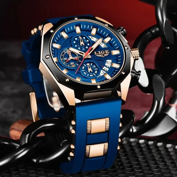 Mazzies Watches: LIGE Fashion Men Watches