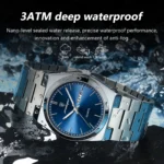 Mazzies Watches: Men Waterproof Luminous Date Watch