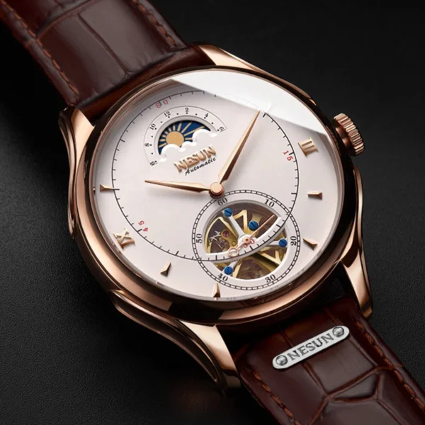 Tourbillon Men's Automatic Mechanical Watch