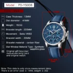 Luxury PAGANI DESIGN Men’s Quartz Watch