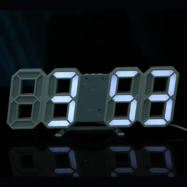 Mazzies Watches 3D LEDs Digital Clock for Bedroom