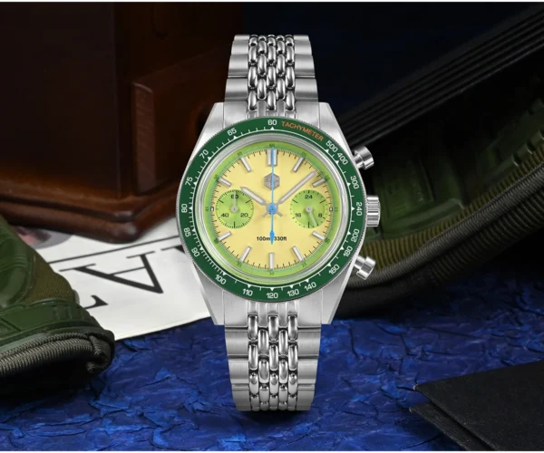 Mazzies Watches San Martin Limited Edition 39.5mm Full Luminous NH34 GMT Original Design