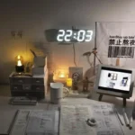 Mazzies Watches 3D LEDs Digital Clock for Bedroom