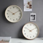 Mazzies Watches Nordic European Style Wooden Wall Clock